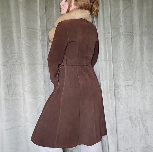 Vintage 1970s Leather Duster - Picture 7 of 13